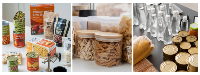 type materials preforming migration testing in food packaging