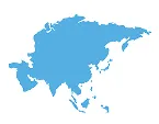 Asia Map Icon