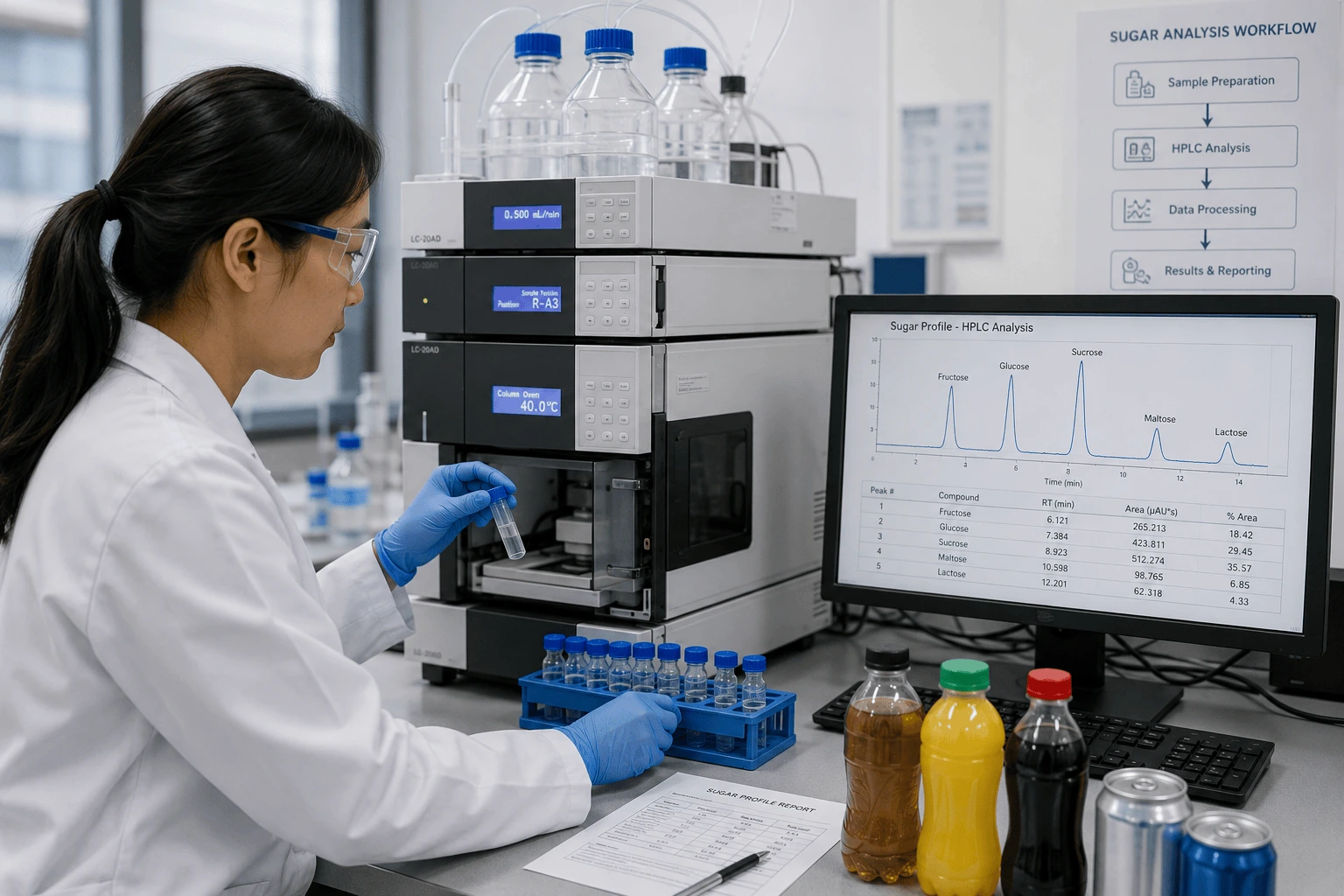 Sugar tax compliance laboratory